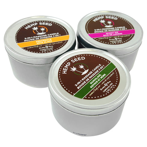 Earthly Body 3-in-1 Massage Candle Trio 3x57g